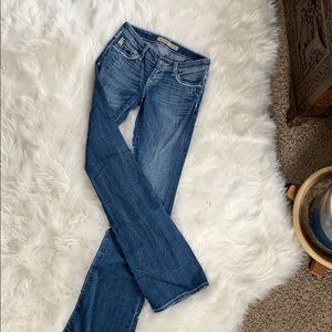 Big Star sweet boot low rise flare jeans 25 long